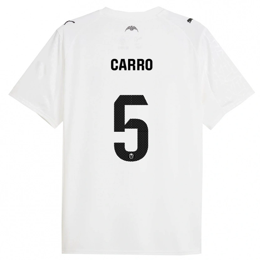 Danxen Herren Marta Carro #5 Weiß Schwarz Heimtrikot Trikot 2025/26 T-Shirt