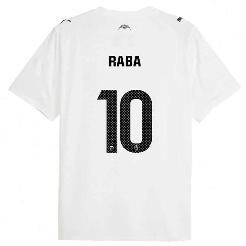 Danxen Herren Dani Raba #10 Weiß Schwarz Heimtrikot Trikot 2025/26 T-Shirt