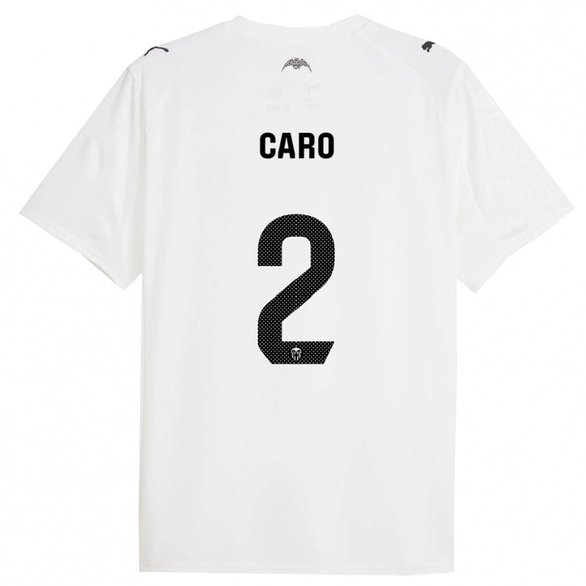 Danxen Herren Andrés Caro #2 Weiß Schwarz Heimtrikot Trikot 2025/26 T-Shirt