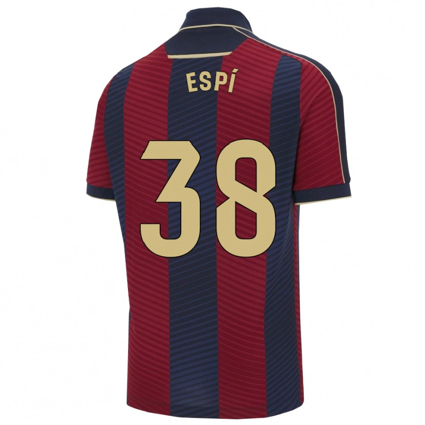 Danxen Herren Carlos Espí #38 Rot Marine Heimtrikot Trikot 2025/26 T-Shirt