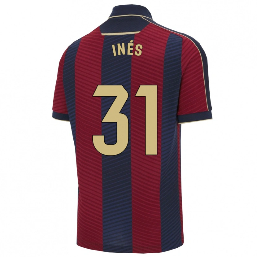 Danxen Herren Inés Rizo #31 Rot Marine Heimtrikot Trikot 2025/26 T-Shirt