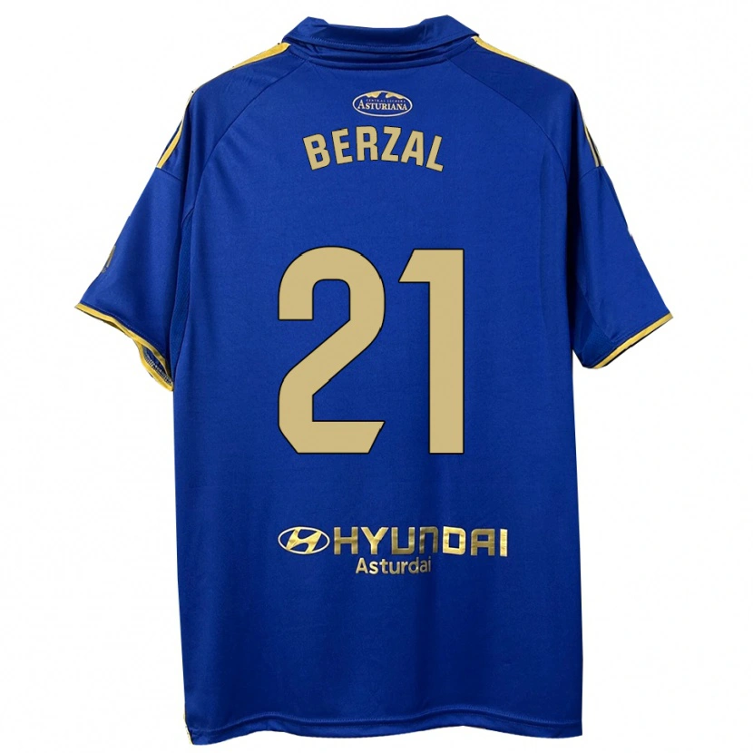 Danxen Herren Guille Berzal #21 Blau Gold Heimtrikot Trikot 2025/26 T-Shirt