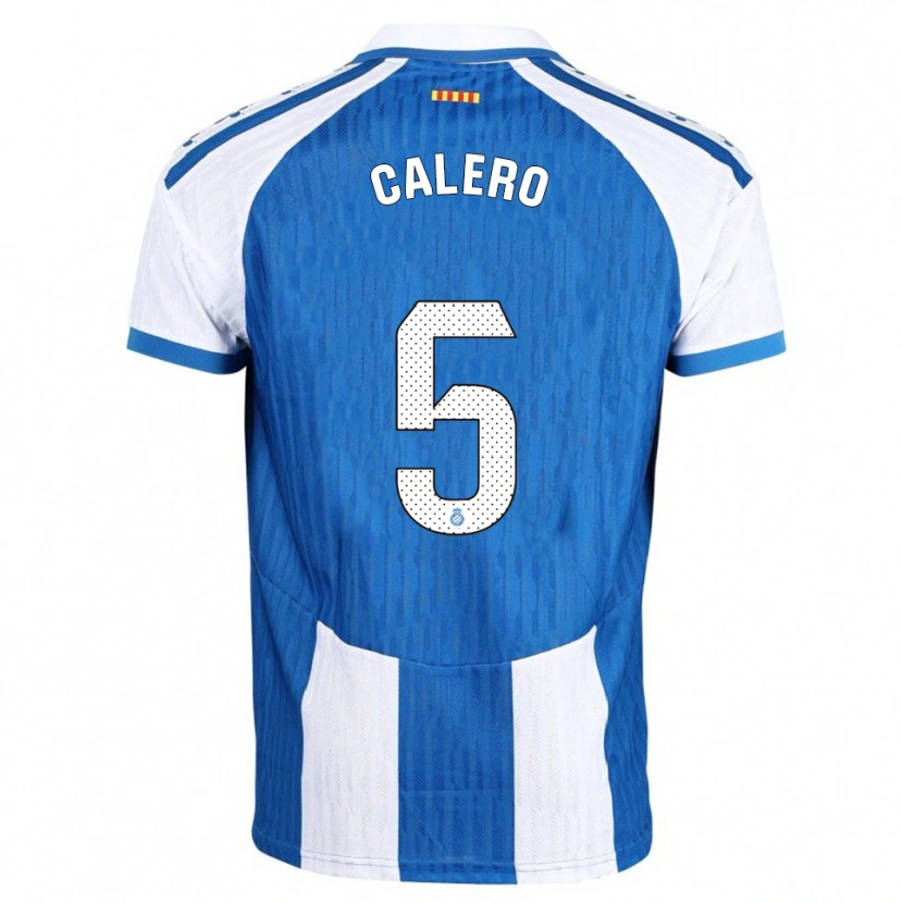 Danxen Herren Fernando Calero #5 Blau Weiß Heimtrikot Trikot 2025/26 T-Shirt