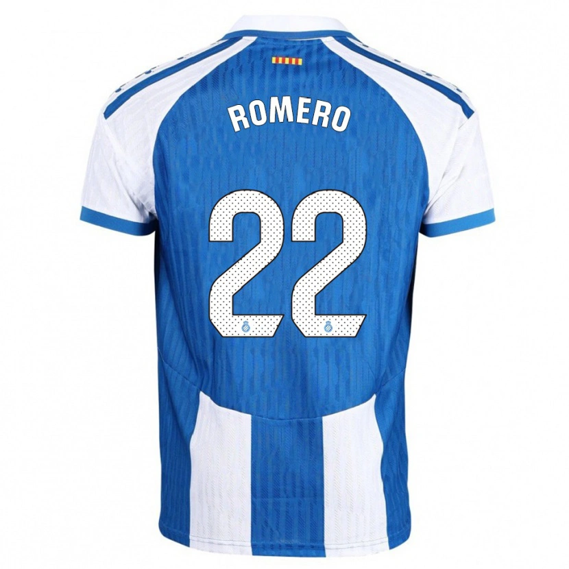 Danxen Herren Carlos Romero #22 Blau Weiß Heimtrikot Trikot 2025/26 T-Shirt