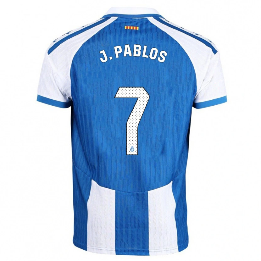 Danxen Herren Judith Pablos Garrido #7 Blau Weiß Heimtrikot Trikot 2025/26 T-Shirt