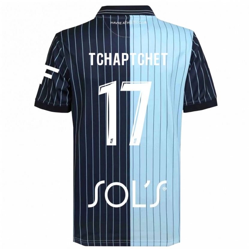 Danxen Herren Chanel Tchaptchet #17 Marine Himmelblau Heimtrikot Trikot 2025/26 T-Shirt