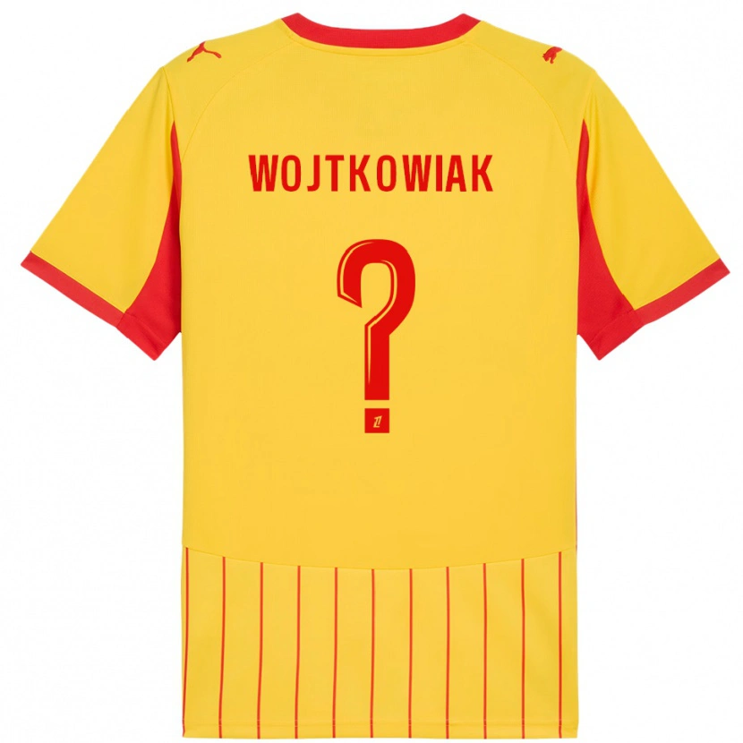 Danxen Herren Valentin Wojtkowiak #0 Gelb Rot Heimtrikot Trikot 2025/26 T-Shirt