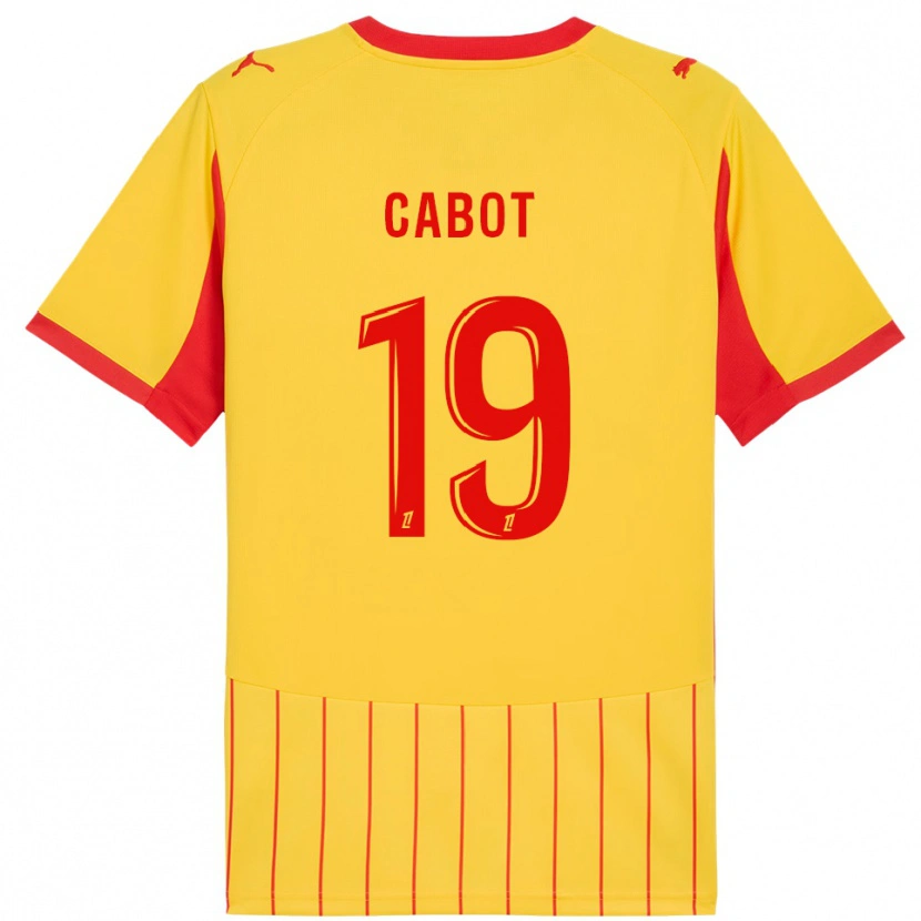 Danxen Herren Jimmy Cabot #19 Gelb Rot Heimtrikot Trikot 2025/26 T-Shirt
