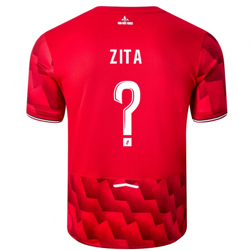 Danxen Herren Kisley Zita #0 Rot Weiß Heimtrikot Trikot 2025/26 T-Shirt