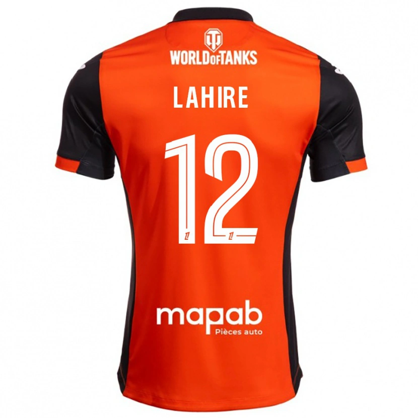 Danxen Herren Molly Lahire #12 Schwarz Orange Heimtrikot Trikot 2025/26 T-Shirt