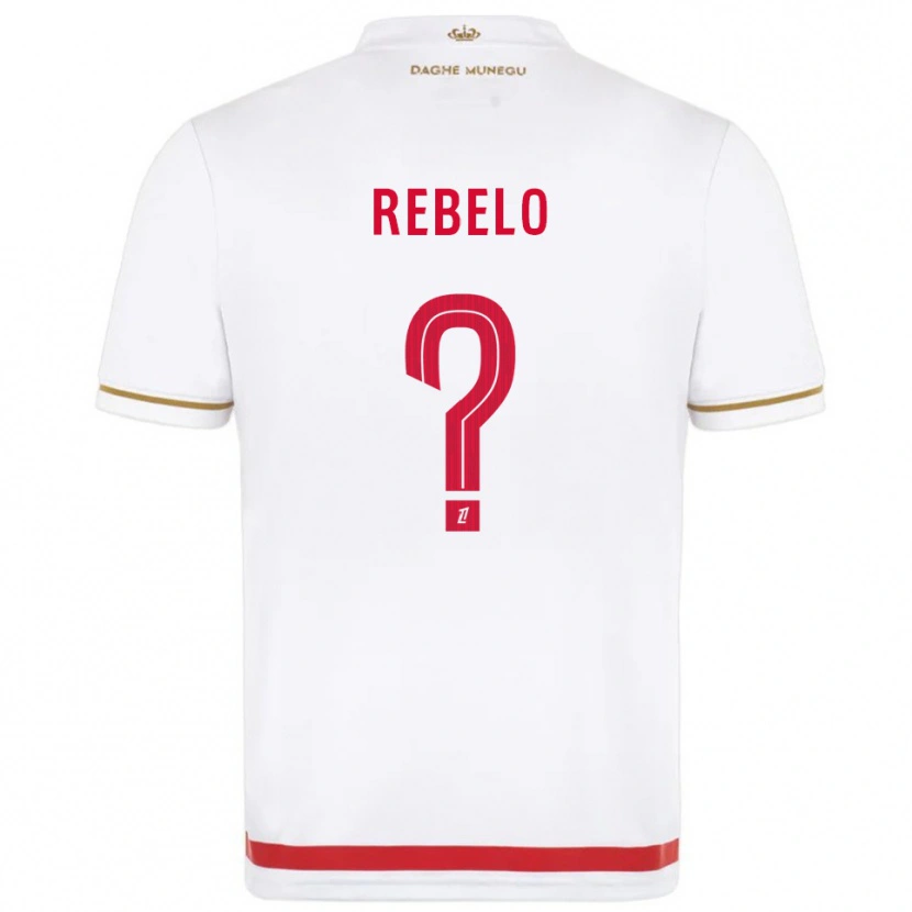 Danxen Herren Tiago Rebelo #0 Rot Weiß Heimtrikot Trikot 2025/26 T-Shirt