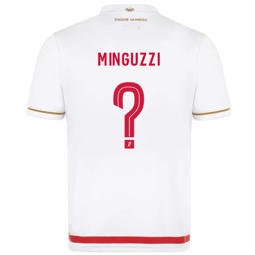 Danxen Herren Matteo Minguzzi #0 Rot Weiß Heimtrikot Trikot 2025/26 T-Shirt