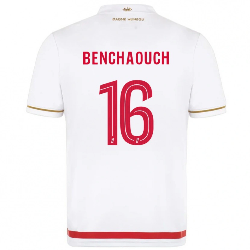 Danxen Herren Yanis Benchaouch #16 Rot Weiß Heimtrikot Trikot 2025/26 T-Shirt