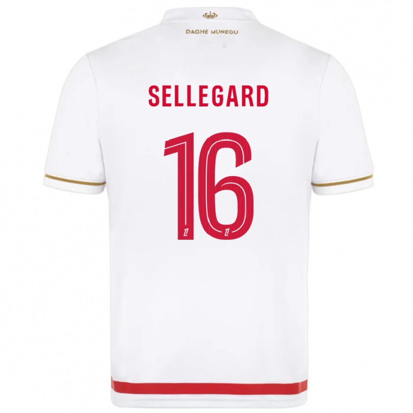 Danxen Herren Alexander Sellegard #16 Rot Weiß Heimtrikot Trikot 2025/26 T-Shirt