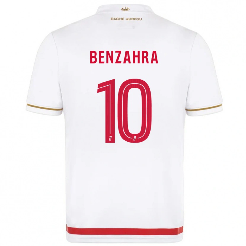 Danxen Herren Safouane Benzahra #10 Rot Weiß Heimtrikot Trikot 2025/26 T-Shirt
