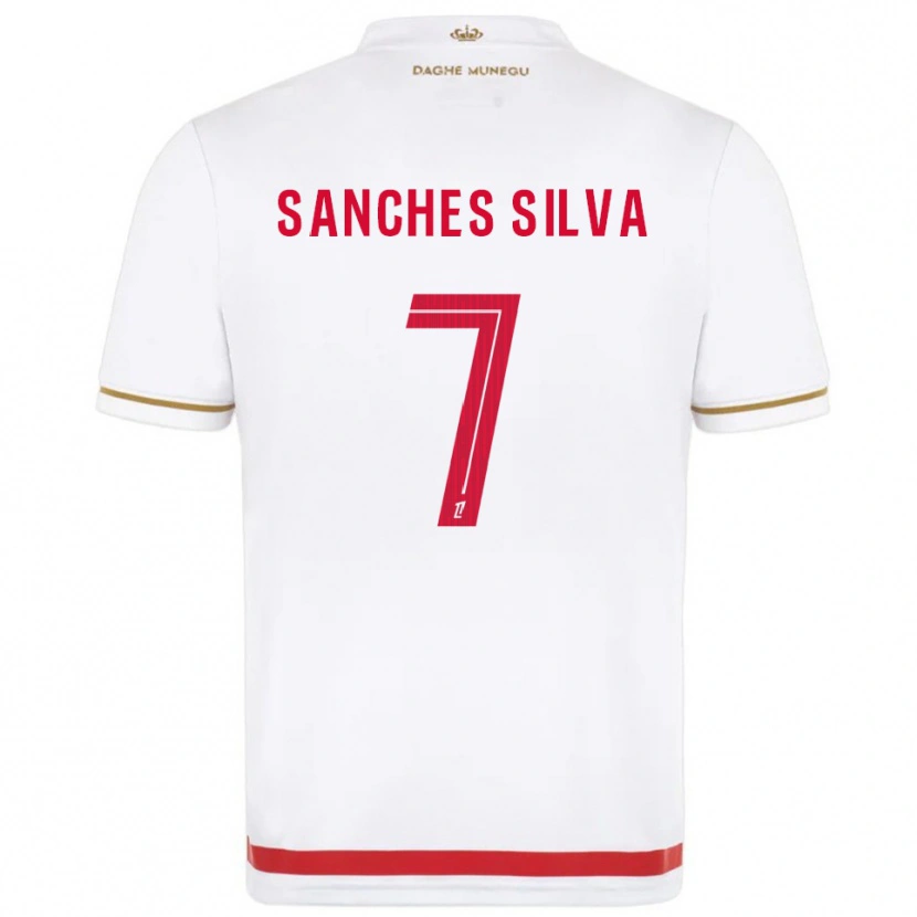 Danxen Herren Jordy Sanches Silva #7 Rot Weiß Heimtrikot Trikot 2025/26 T-Shirt
