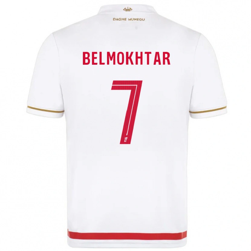 Danxen Herren Ilies Belmokhtar #7 Rot Weiß Heimtrikot Trikot 2025/26 T-Shirt