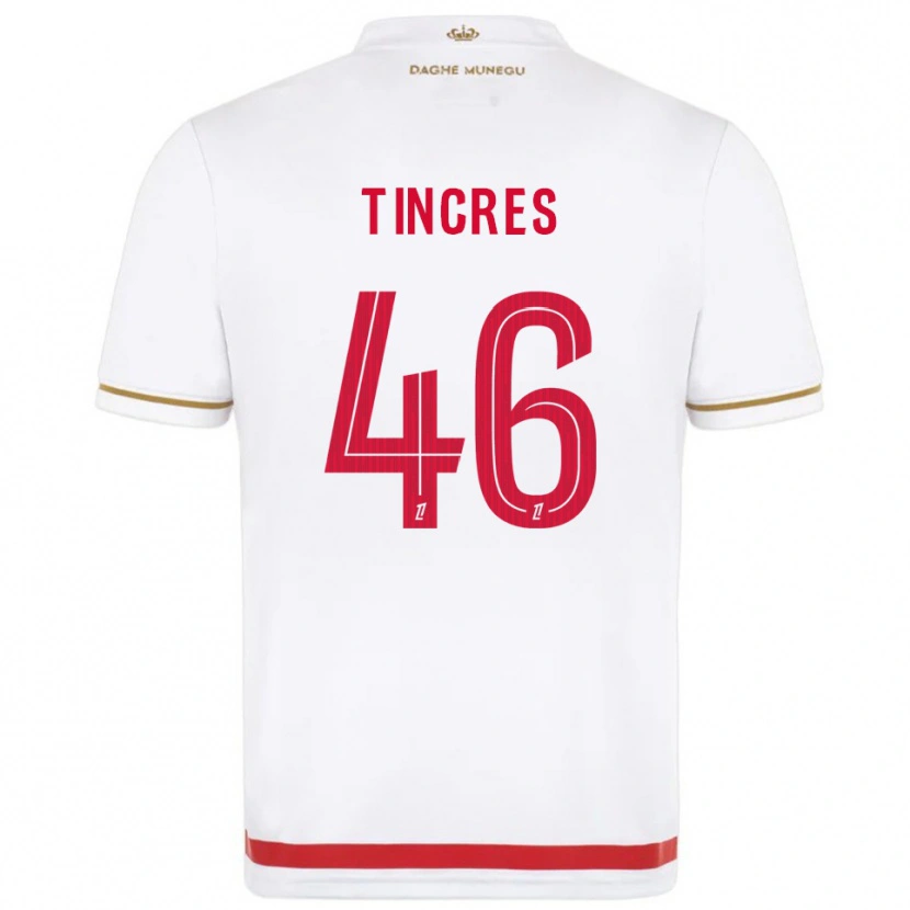 Danxen Herren Joan Tincres #46 Rot Weiß Heimtrikot Trikot 2025/26 T-Shirt