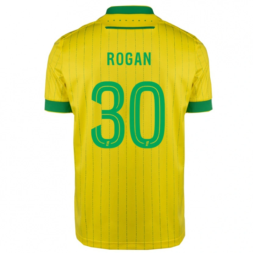 Danxen Herren Manja Rogan #30 Gelb Grün Heimtrikot Trikot 2025/26 T-Shirt