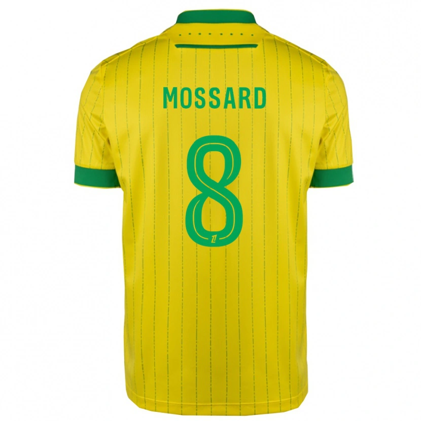 Danxen Herren Juliette Mossard #8 Gelb Grün Heimtrikot Trikot 2025/26 T-Shirt