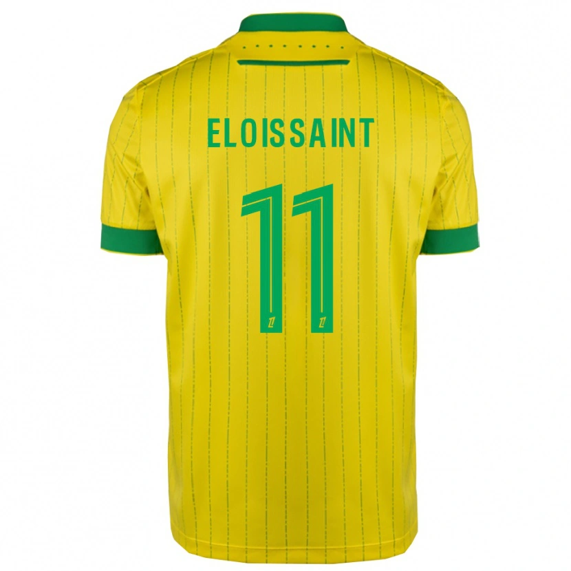 Danxen Herren Roseline Eloissaint #11 Gelb Grün Heimtrikot Trikot 2025/26 T-Shirt