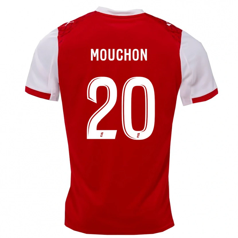 Danxen Herren Noemie Mouchon #20 Rot Weiß Heimtrikot Trikot 2025/26 T-Shirt