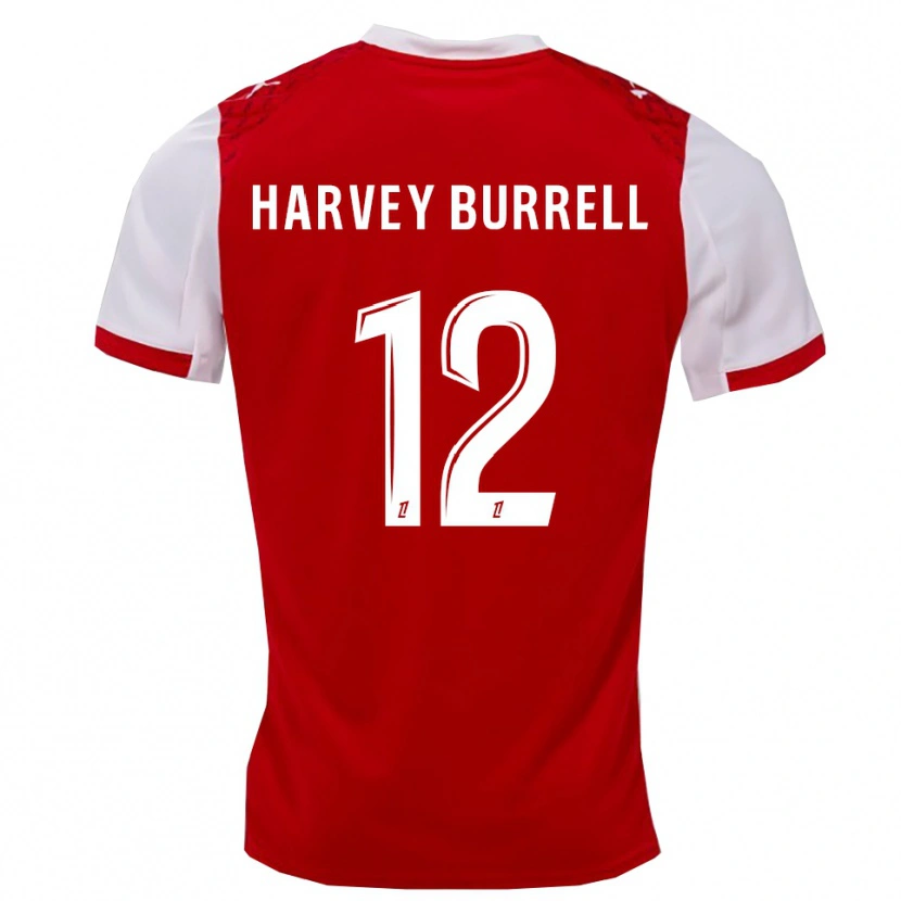 Danxen Herren Ezeckiel Zola Ngundu #12 Rot Weiß Heimtrikot Trikot 2025/26 T-Shirt