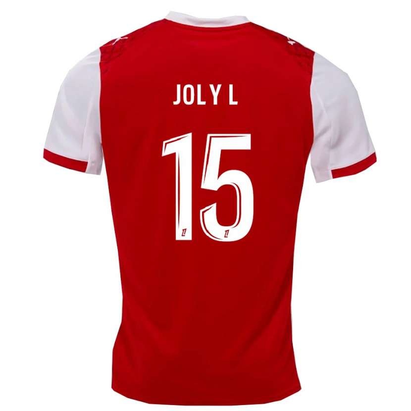 Danxen Herren Lou Ann Joly #15 Rot Weiß Heimtrikot Trikot 2025/26 T-Shirt