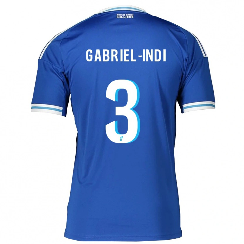 Danxen Herren Amizade Gabriel-Indi #3 Blau Weiß Heimtrikot Trikot 2025/26 T-Shirt