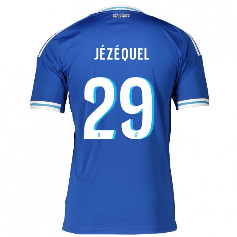 Danxen Herren Emmy Jézéquel #29 Blau Weiß Heimtrikot Trikot 2025/26 T-Shirt
