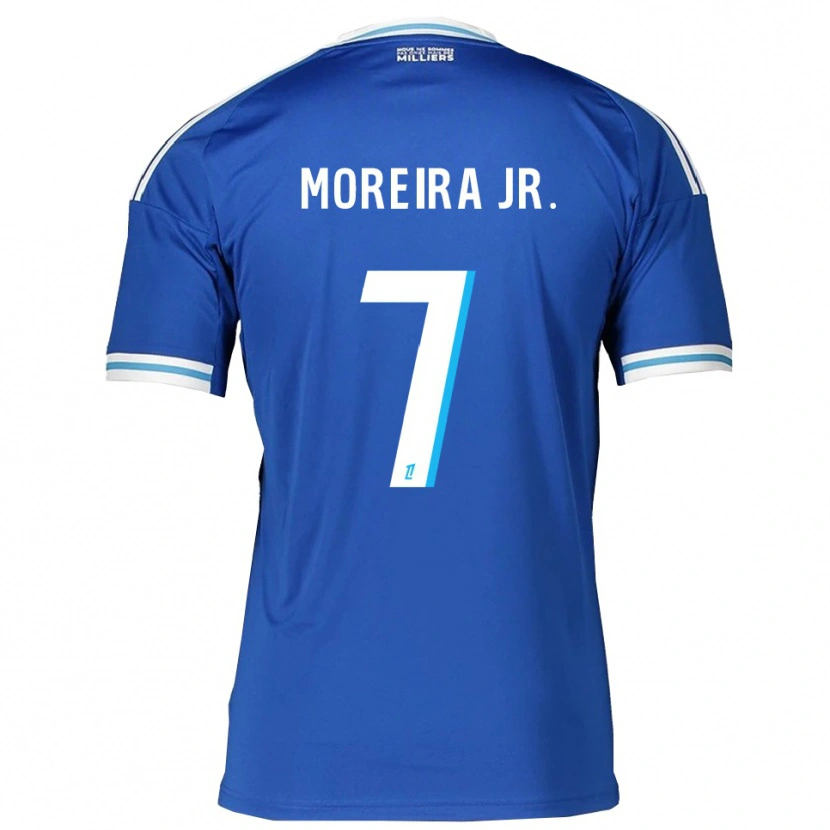Danxen Herren Diego Moreira #7 Blau Weiß Heimtrikot Trikot 2025/26 T-Shirt