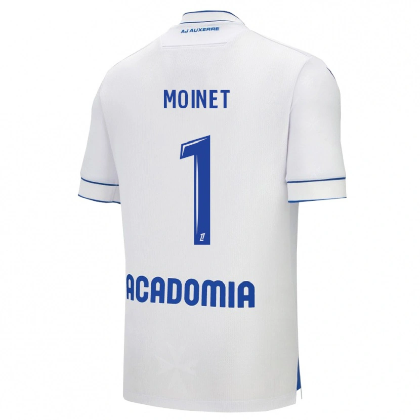 Danxen Herren Victor Moinet #1 Weiß Blau Heimtrikot Trikot 2025/26 T-Shirt