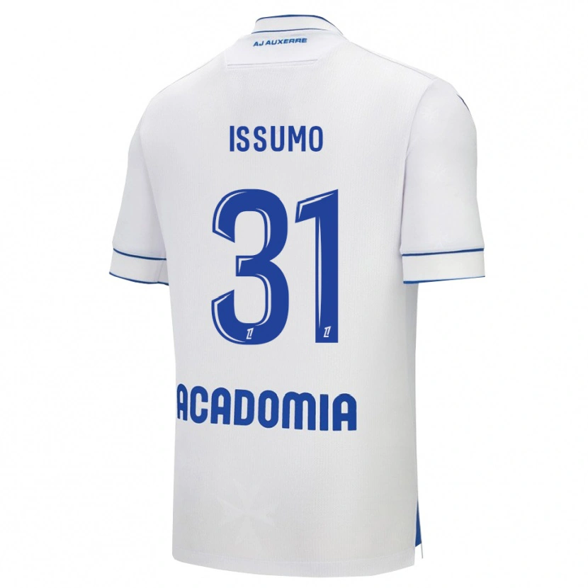 Danxen Herren Aaron Issumo #31 Weiß Blau Heimtrikot Trikot 2025/26 T-Shirt