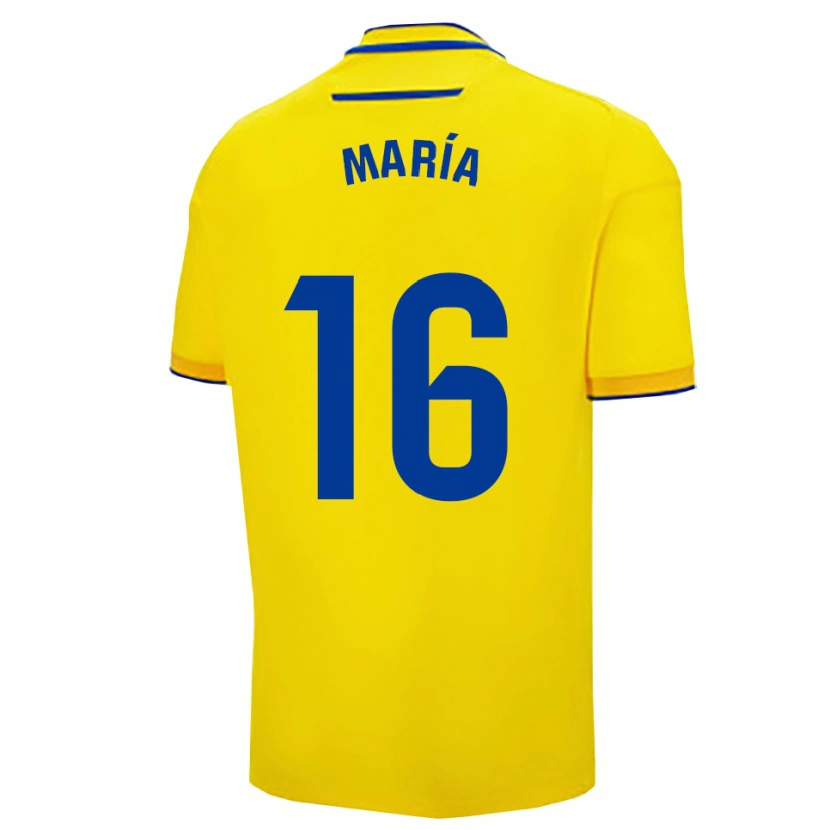 Danxen Herren María Llorente #16 Gelb Marine Heimtrikot Trikot 2025/26 T-Shirt
