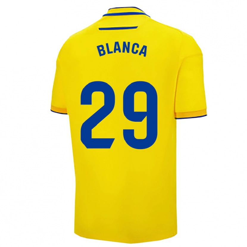 Danxen Herren Blanca Gómez Fernández #29 Gelb Marine Heimtrikot Trikot 2025/26 T-Shirt