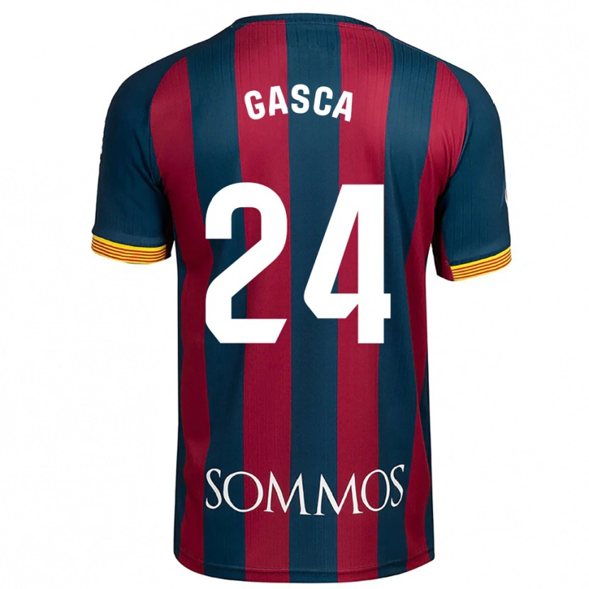 Danxen Herren Verónica Gasca #24 Marineblau Rot Heimtrikot Trikot 2025/26 T-Shirt
