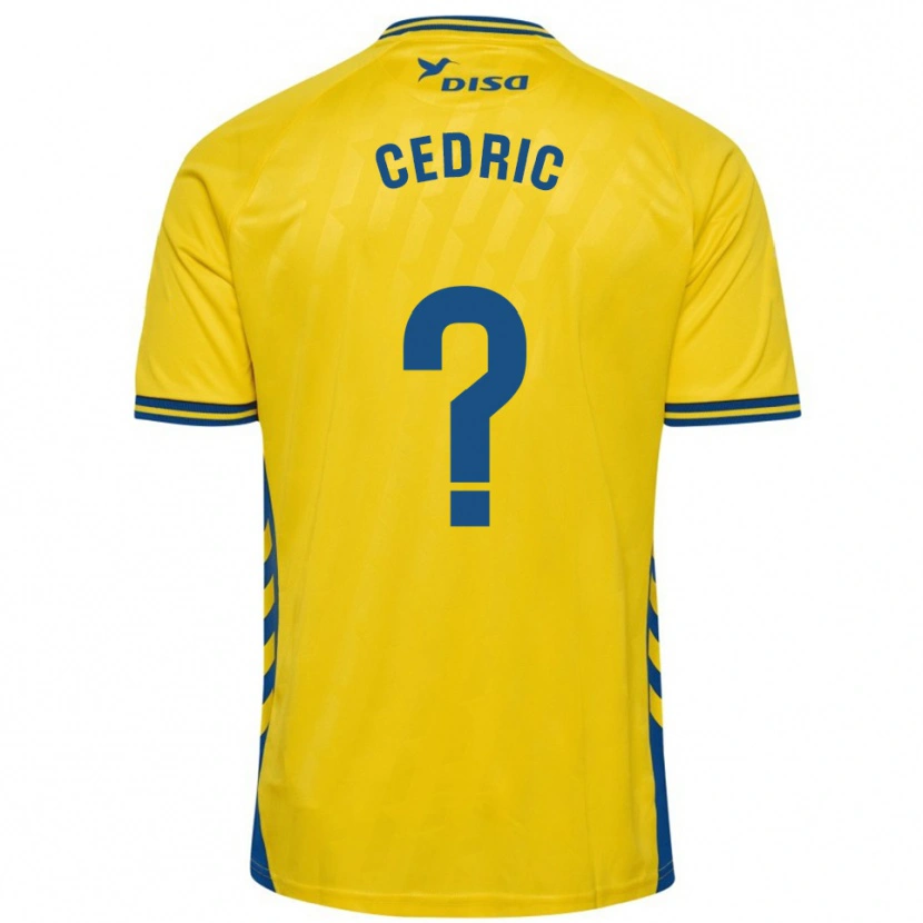 Danxen Herren Iván Cédric #0 Gelb Blau Heimtrikot Trikot 2025/26 T-Shirt