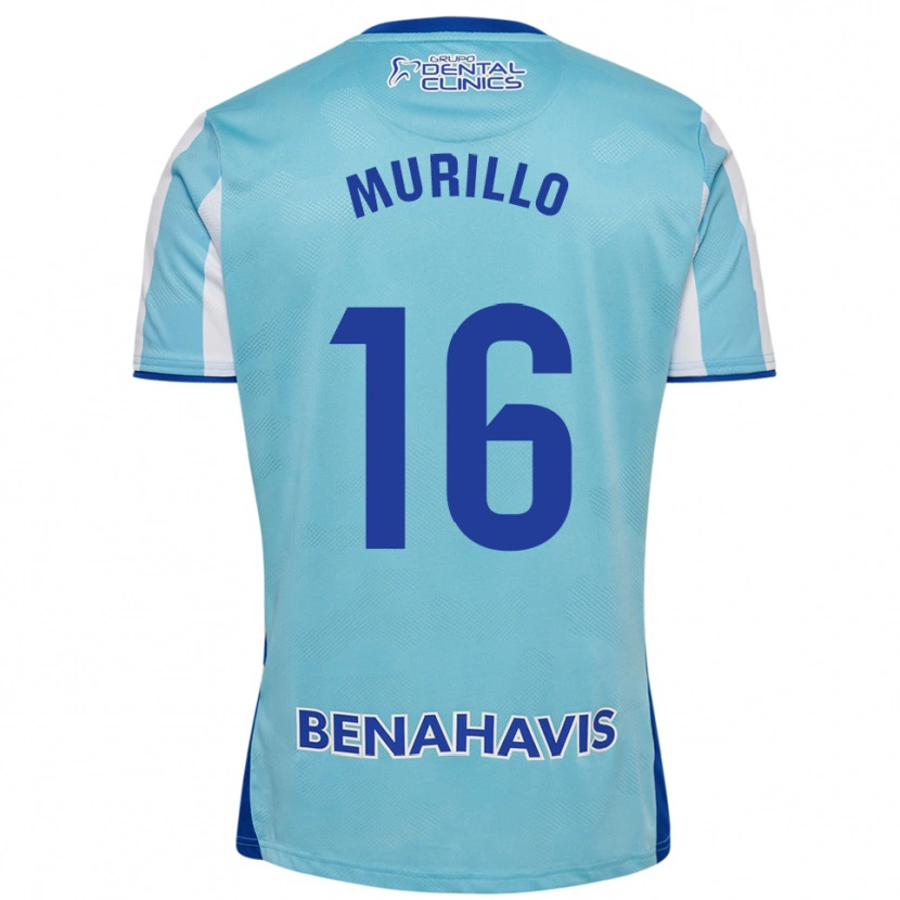 Danxen Herren Diego Murillo #16 Himmelblau Weiß Heimtrikot Trikot 2025/26 T-Shirt