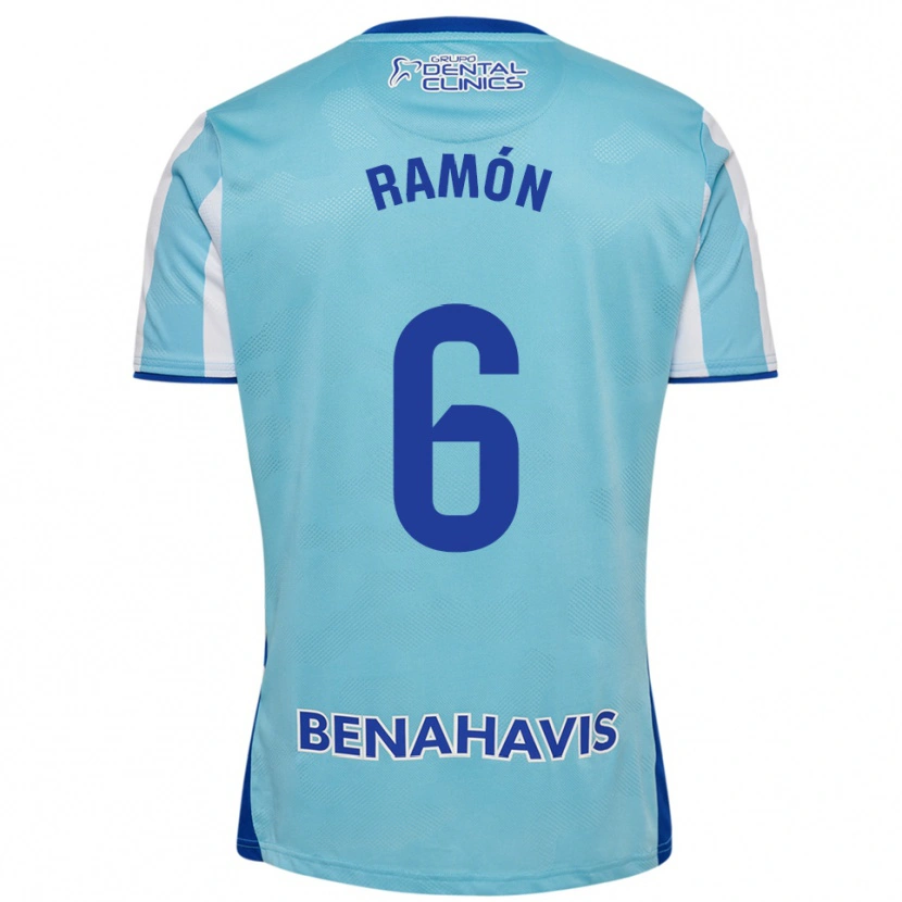 Danxen Herren Ramón Enríquez #6 Himmelblau Weiß Heimtrikot Trikot 2025/26 T-Shirt