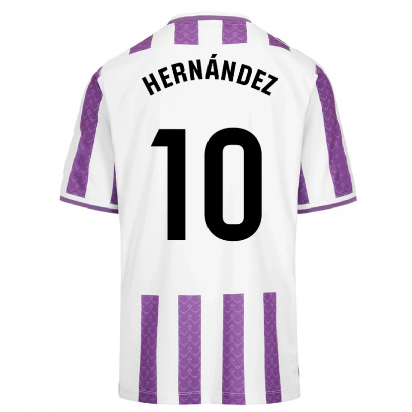 Danxen Herren Celia Hernández Cordero #10 Lila Weiß Heimtrikot Trikot 2025/26 T-Shirt