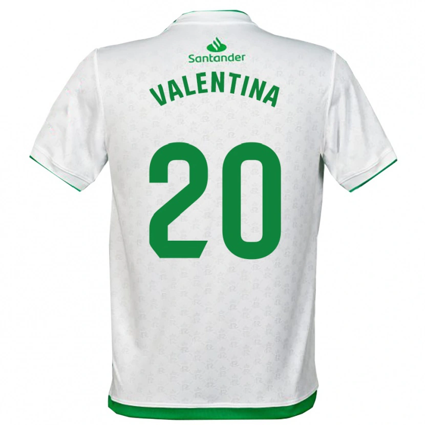 Danxen Herren Valentina Lucumi Montoya #20 Grün Weiß Heimtrikot Trikot 2025/26 T-Shirt