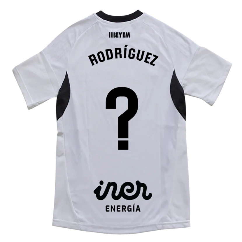 Danxen Herren Diego Rodríguez #0 Weiß Lila Heimtrikot Trikot 2025/26 T-Shirt