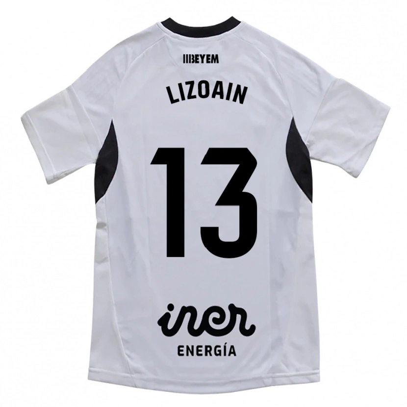 Danxen Herren Raúl Lizoain #13 Weiß Lila Heimtrikot Trikot 2025/26 T-Shirt