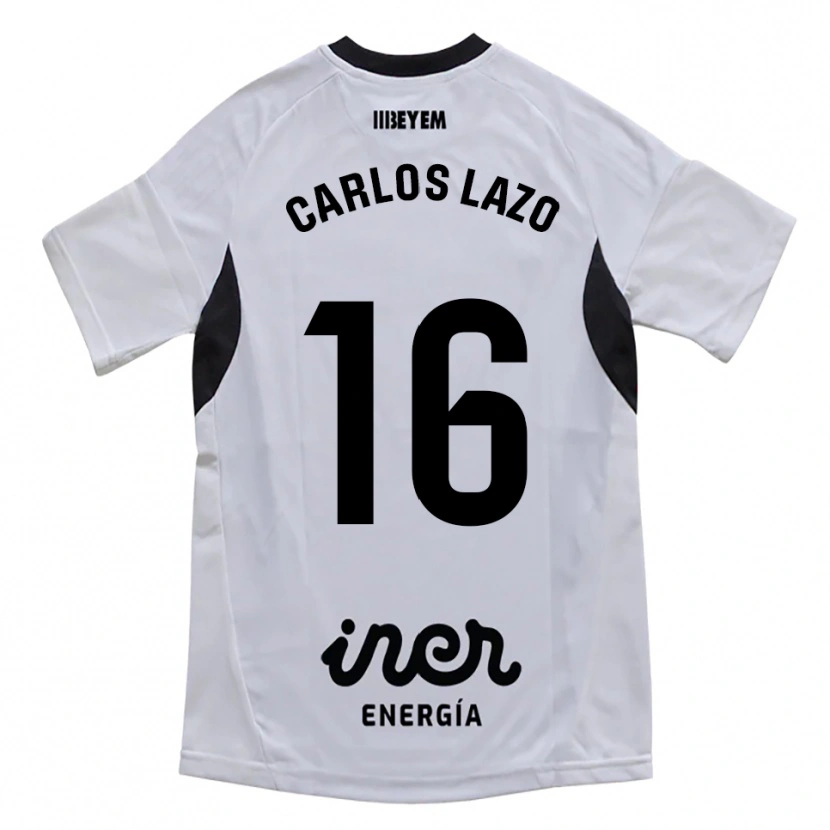 Danxen Herren José Carlos Lazo #16 Weiß Lila Heimtrikot Trikot 2025/26 T-Shirt