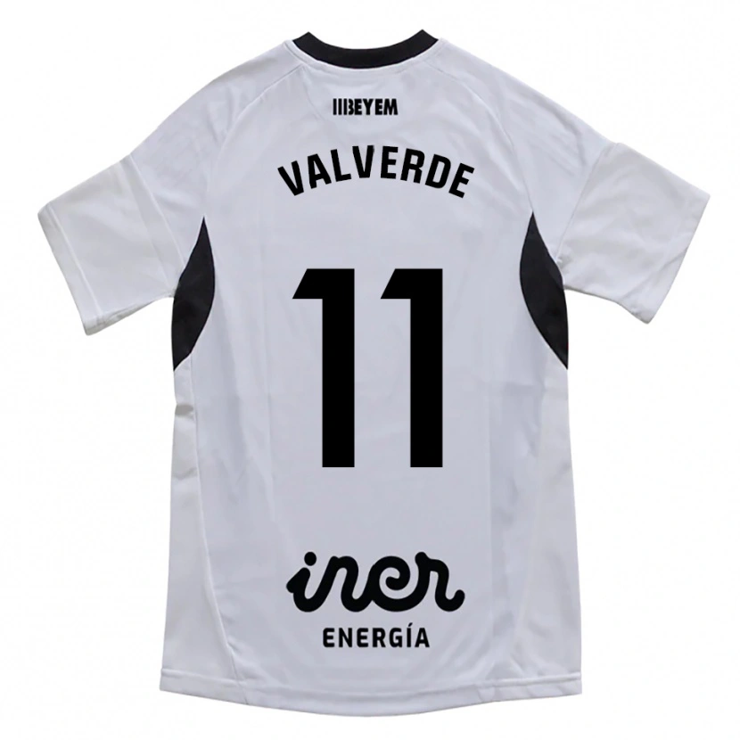 Danxen Herren Victor Valverde #11 Weiß Lila Heimtrikot Trikot 2025/26 T-Shirt