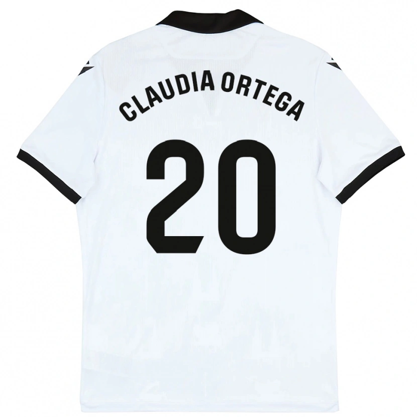 Danxen Herren Claudia Ortega #20 Weiß Schwarz Heimtrikot Trikot 2025/26 T-Shirt
