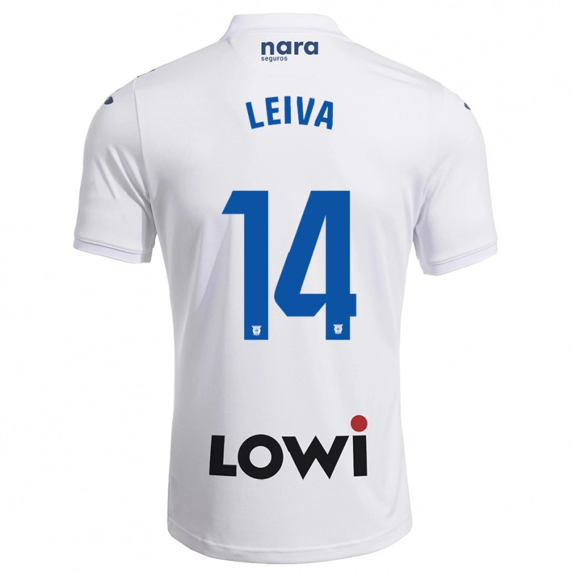 Danxen Herren Marcos Leiva #14 Weiß Marine Heimtrikot Trikot 2025/26 T-Shirt