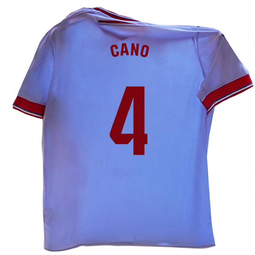 Danxen Herren Marcos Cano #4 Weiß Rot Heimtrikot Trikot 2025/26 T-Shirt