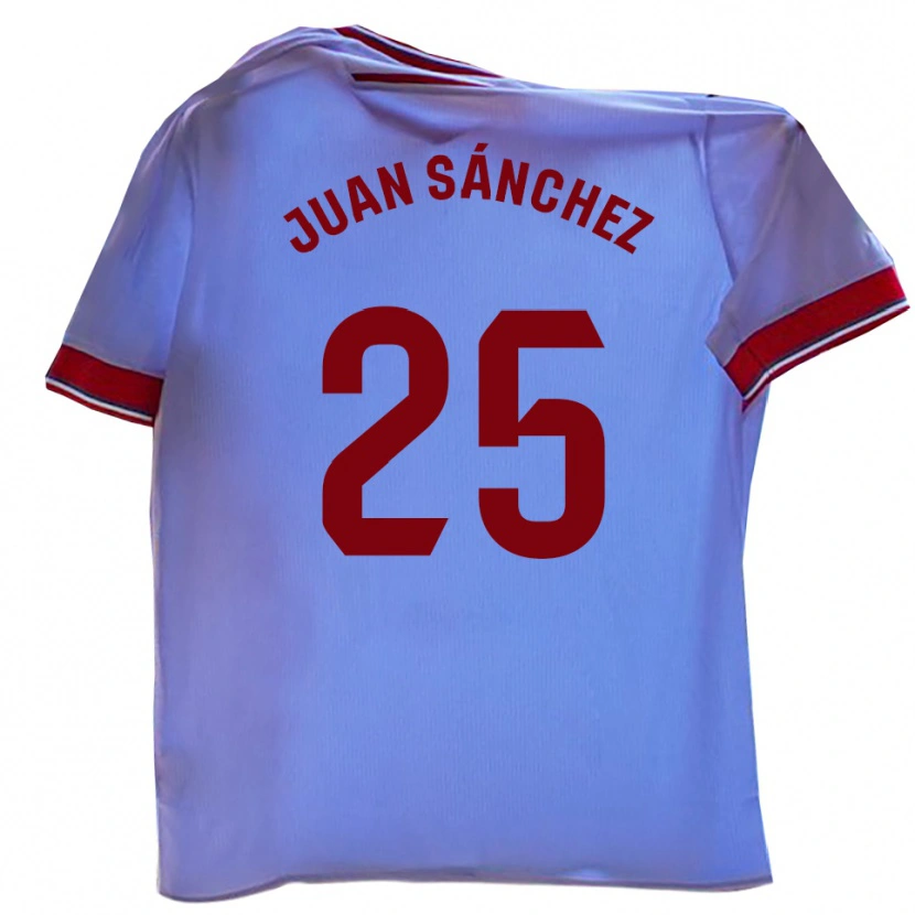 Danxen Herren Juan Sánchez #25 Weiß Rot Heimtrikot Trikot 2025/26 T-Shirt