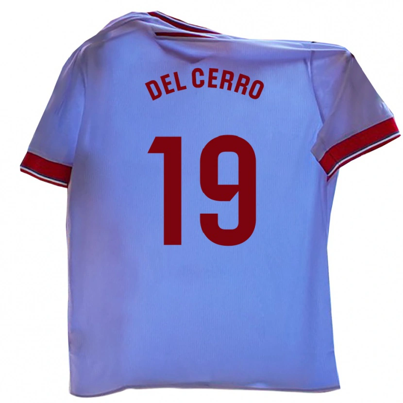 Danxen Herren Dani Del Cerro #19 Weiß Rot Heimtrikot Trikot 2025/26 T-Shirt